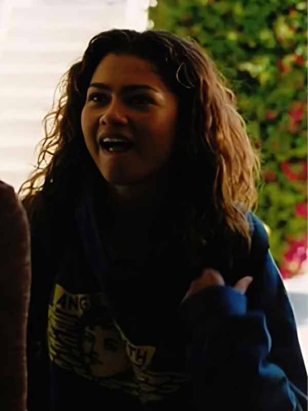 Euphoria-S3-Zendaya-Blue-Hoodie