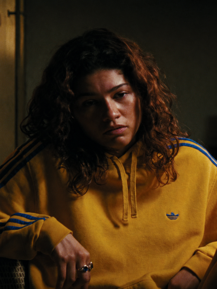 Euphoria Season 3 Rue Bennett Yellow Hoodie Euphoria Season 3 Rue Bennett Yellow Hoodie