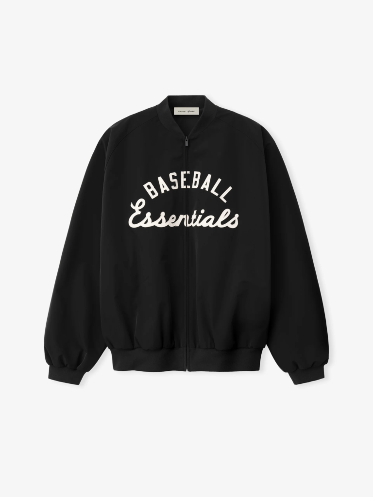 Fear Of God x MLB Baseball Full Zip Bomber Jacket
