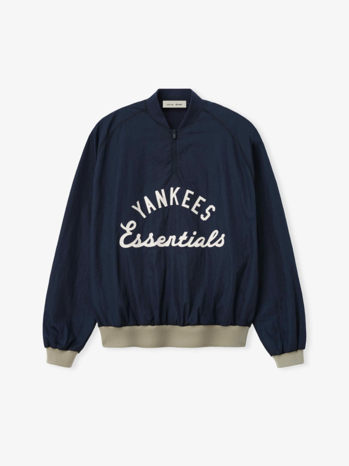 Fear Of God x MLB New York Yankees Half Zip Pullover Jacket Fear Of God x MLB New York Yankees Half Zip Pullover Jacket