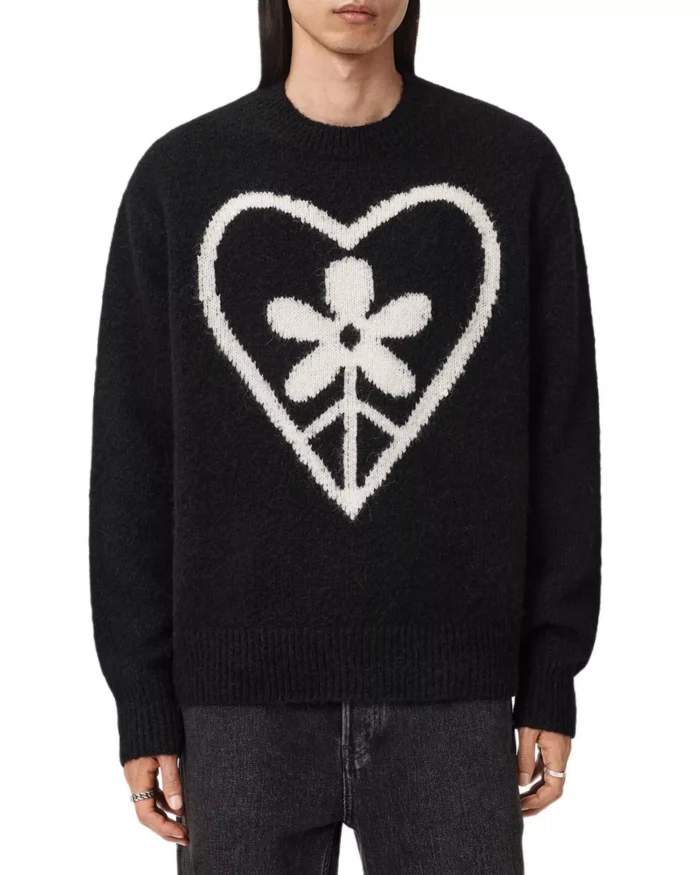 Good Morning America Chris Perfetti Oversized Black Sweater - Image 2