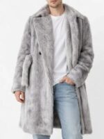 Halftime-Show-Super-Bowl-LX-Bad-Bunny-Shearling-Grey-Fur-Coat