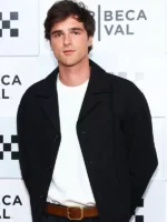 He Went That Way Jacob Elordi Black Classic Cotton Jacket