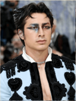 Hudson Williams Met Gala 2026 White Embroidered Jacket