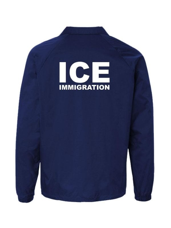ICE-Border-Patrol-US-Immigration-Windbreaker-Blue-Jacket