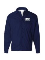 Ice Immigration Blue Jacket Front