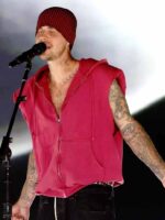 Justin Bieber Newport Sleeveless Hoodie