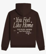 Lonely-Ghost-Feel-Like-Home-Brown-Hoodie