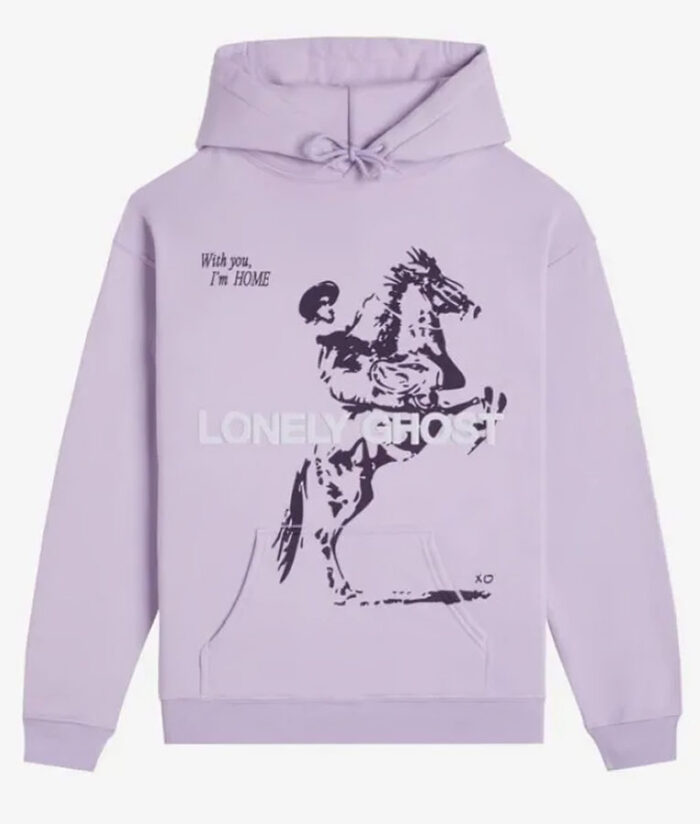 Lonely-Ghost-Feel-Like-Home-Light-Purple-Unisex-Hoodie Lonely-Ghost-Feel-Like-Home-Light-Purple-Unisex-Hoodie