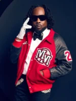 Michael-Movie-Premiere-Wale-Varsity-Jacket