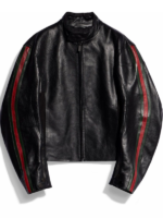 drake gucci leather jacket