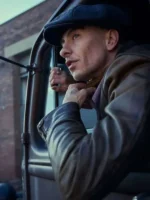 Peaky-Blinders-The-Immortal-Man-Barry-Keoghan-Shearling-Brown-Leather-Jacket