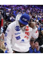 50 Cent Detroit Pistons Game NBA Logo Hoodie - Image 2