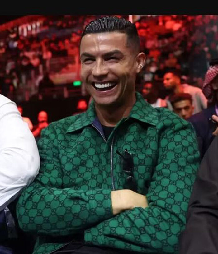 Ringside_Cristiano_Ronaldo_Green_Jacket Ringside_Cristiano_Ronaldo_Green_Jacket