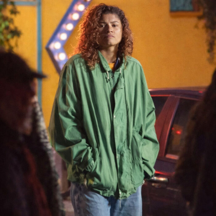 Euphoria S03 Rue Bennett Green Jacket - Image 2