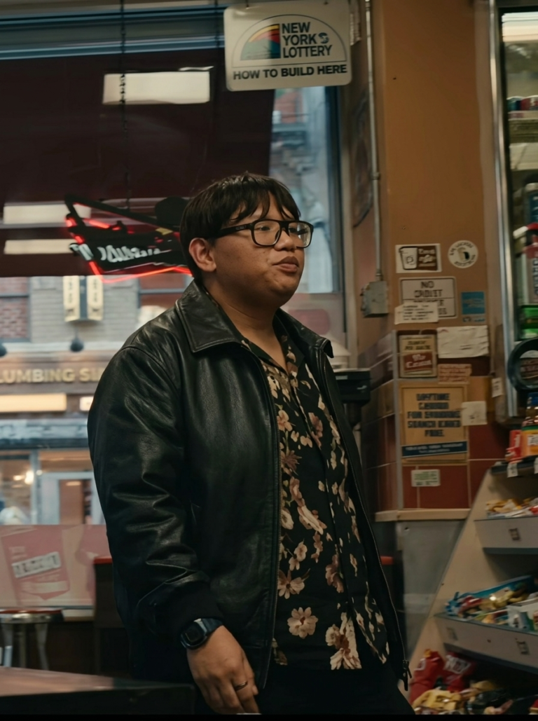 Spider Man Brand New Day Jacob Batalon Black Leather Jacket