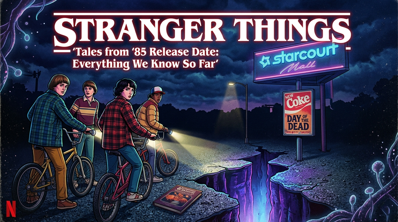 Stranger Things Tales from '85 Release Date Everything We Know So Far