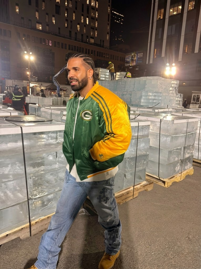 Team Green Bay Packers Drake Iceman Jacket