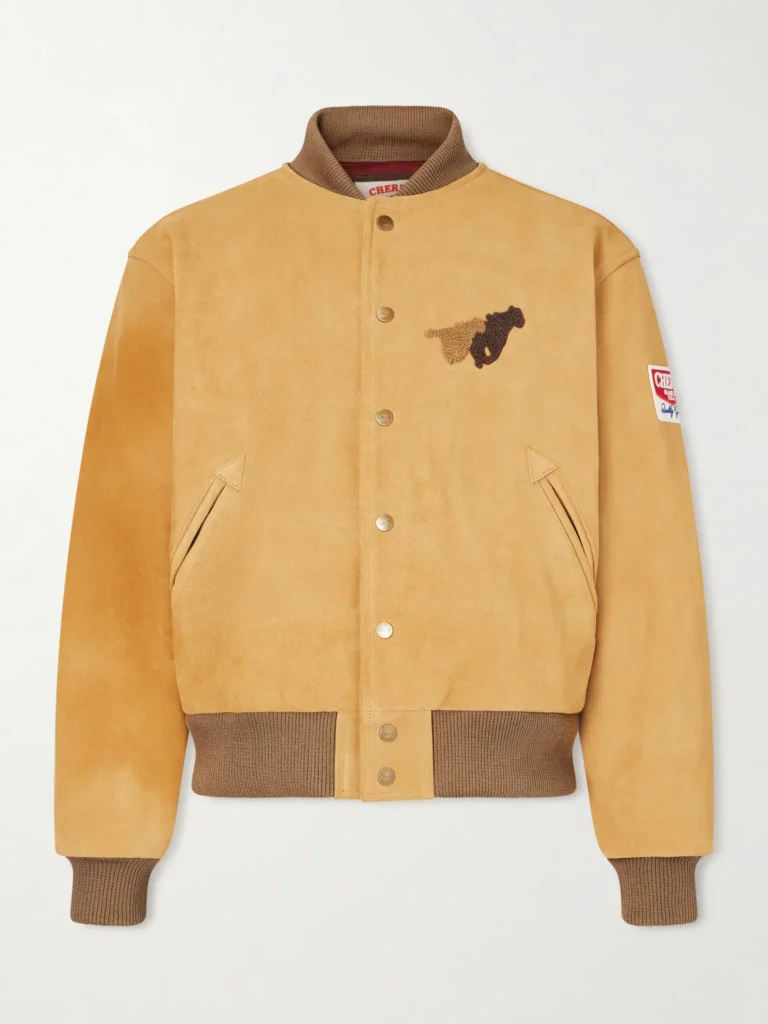 The Today Show 2026 Rob Rausch Suede Varsity Jacket