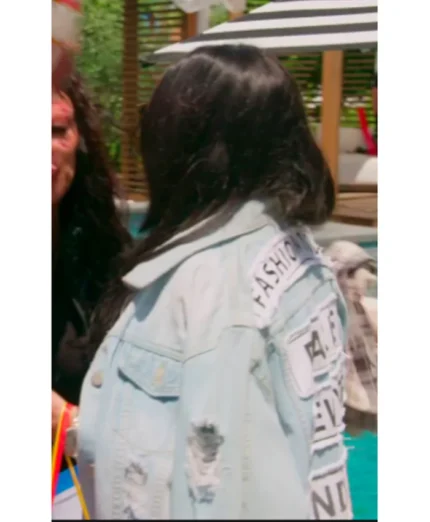 The Valley Persian Style S01 Mercedeh Javid Patchwork Denim Jacket
