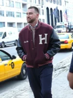 Travis Kelce NYC 2026 Varsity Jacket - Image 2