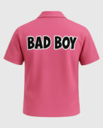 Vegeta Dragon Ball Z Pink Shirt Back