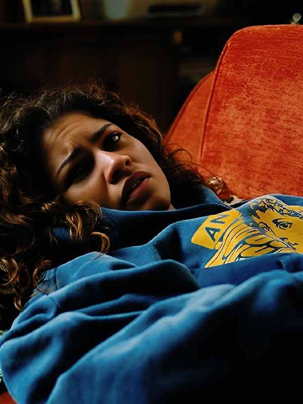 Zendaya-TV-Series-Euphoria-Season-3-Rue-Bennetts-Angel-Hoodie-Blue