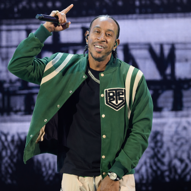 iHeartRadio Music Awards Ludacris Green Varsity Jacket