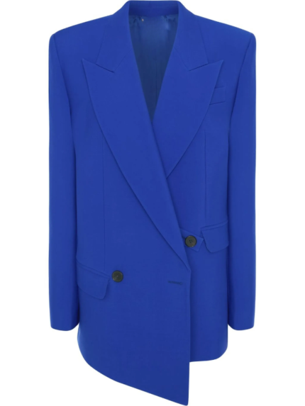 Blue Double Breasted Blazer