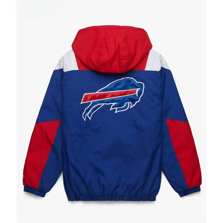 Buffalo Bills Pullover Jacket Back