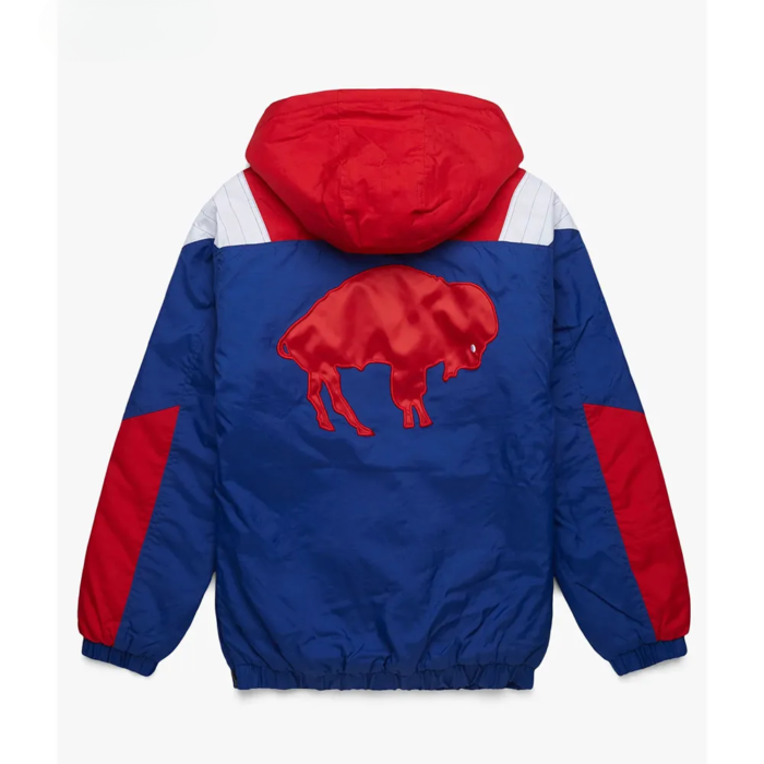 Buffalo Bills Pullover Jacket Style 2 Back