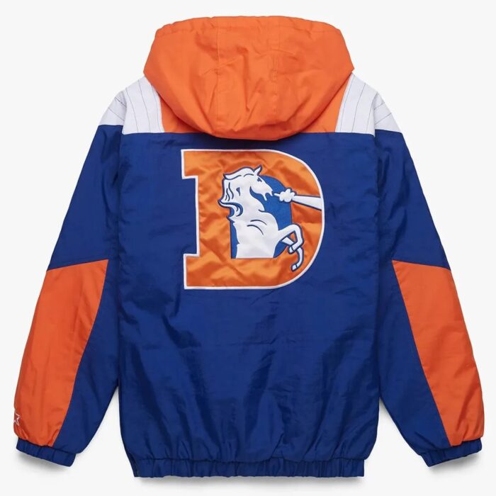 Denver Broncos Pullover Jacket Back