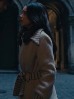 Ponies Emilia Clarke Belted Wrap Coat - Image 2