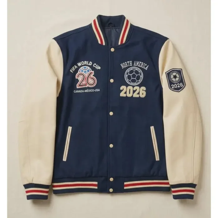 FIFA World Cup 2026 North America Varsity Jacket - Image 2