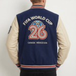 FIFA World Cup 2026 North America Varsity Jacket Back