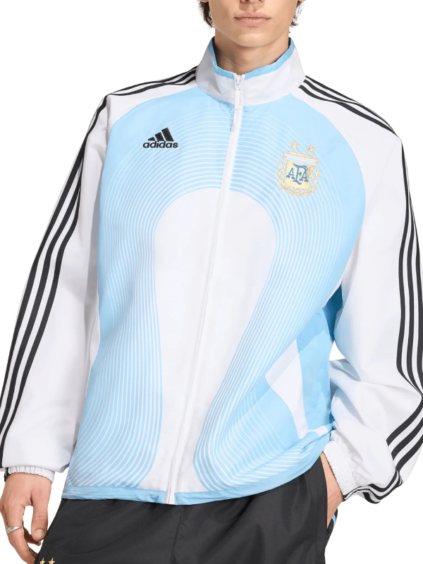 FIFA World Cup Argentina Home Track Top 2006 Retro Jacket