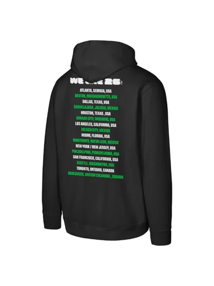 FIFA World Cup Host Cities List Pullover Hoodie