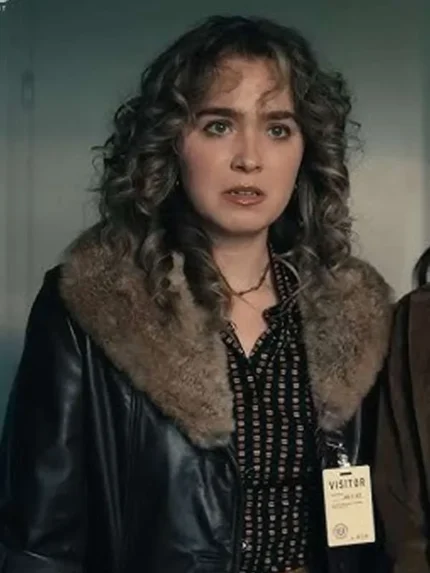Haley-Lu-Richardson-Ponies-Black-Leather-Jacket