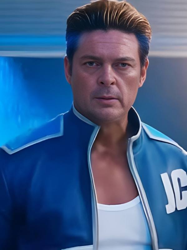 Mortal Kombat II Karl Urban Blue Jacket