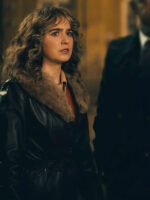 Ponies Haley Lu Richardson Shearling Leather Jacket - Image 3