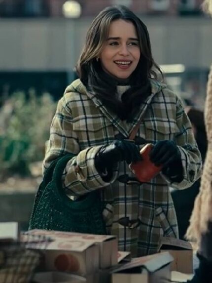 Ponies Emilia Clarke Wool Coat