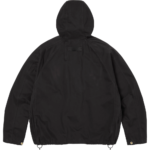 Recreated – 2026 Supreme Hooded Raglan Cotton Black Jacket