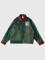 Recreated – FIFA World Cup 2026 Adidas Mexico Worker Green Jacket