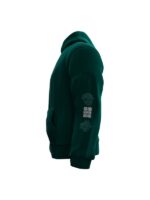 Recreated – FIFA World Cup Mexico '26 Tricolor Flag Detail Oversized Green Hoodie