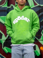 Recreated – Sp5der Web Green Unisex Hoodie