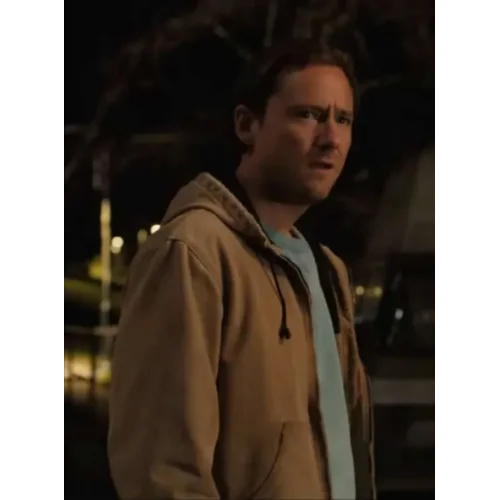 Remarkably Bright Creatures 2026 Lewis Pullman Brown Jacket Remarkably Bright Creatures 2026 Lewis Pullman Brown Jacket