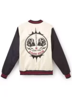 Star Wars Darth Vader Join the Dark Side White Varsity Bomber Jacket