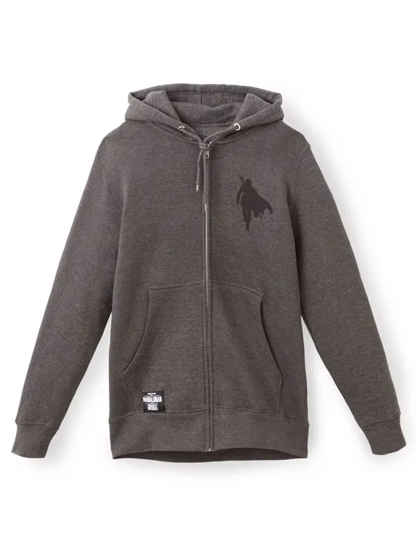 Star Wars The Mandalorian and Grogu Zipper Hoodie