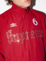 Supreme Umbro Rhinestone Red Track Jacket