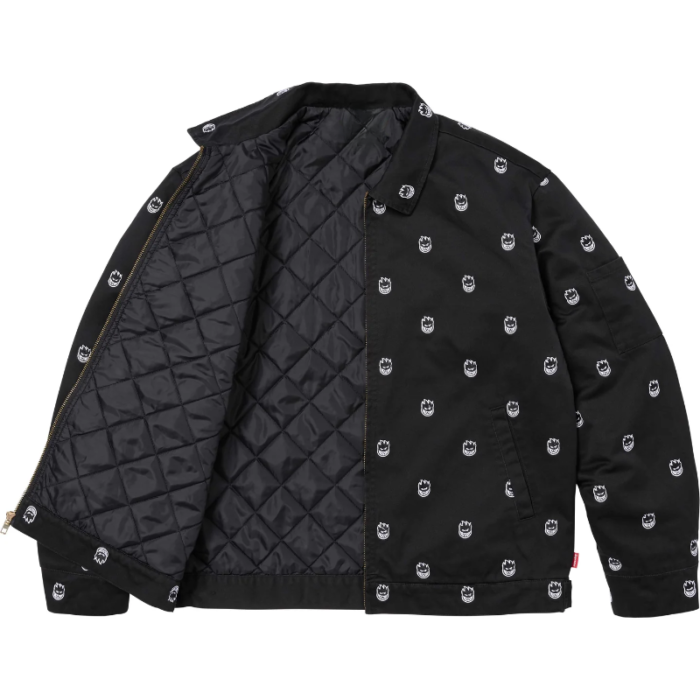 Supreme x Spitfire Black Work Jacket Inner